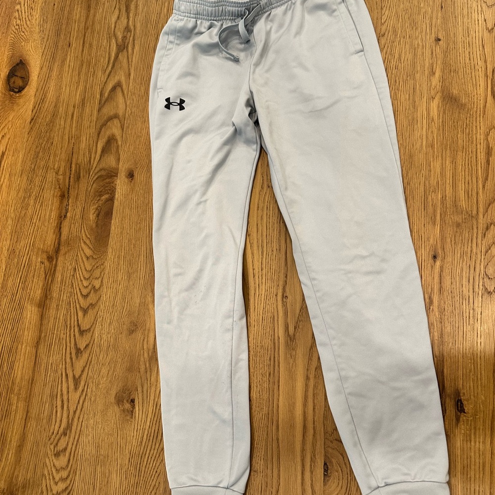 Under Armour Kids Light Gray Sweatpants
